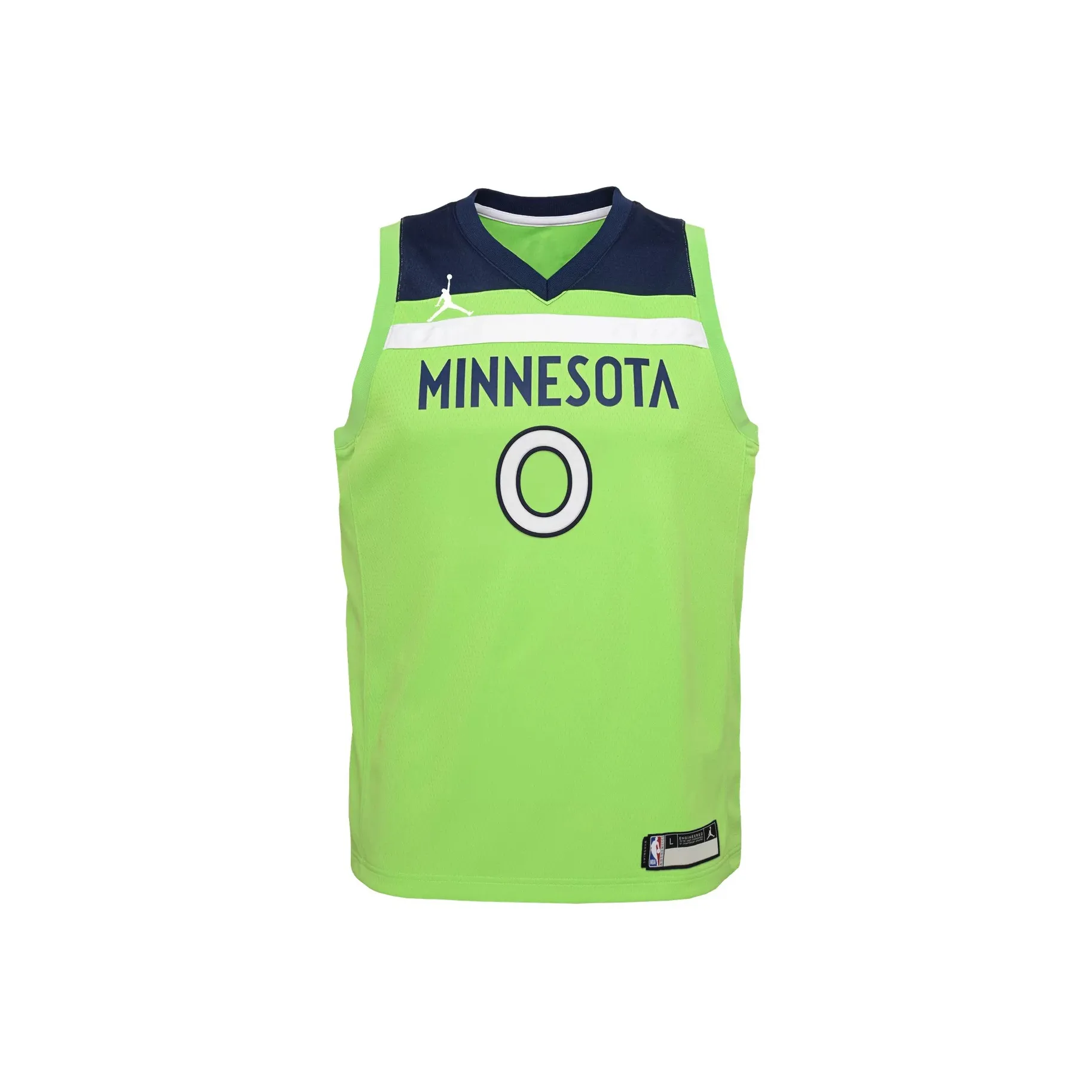 Jordan X NBA Майка Timberwolves Зеленый Подростки