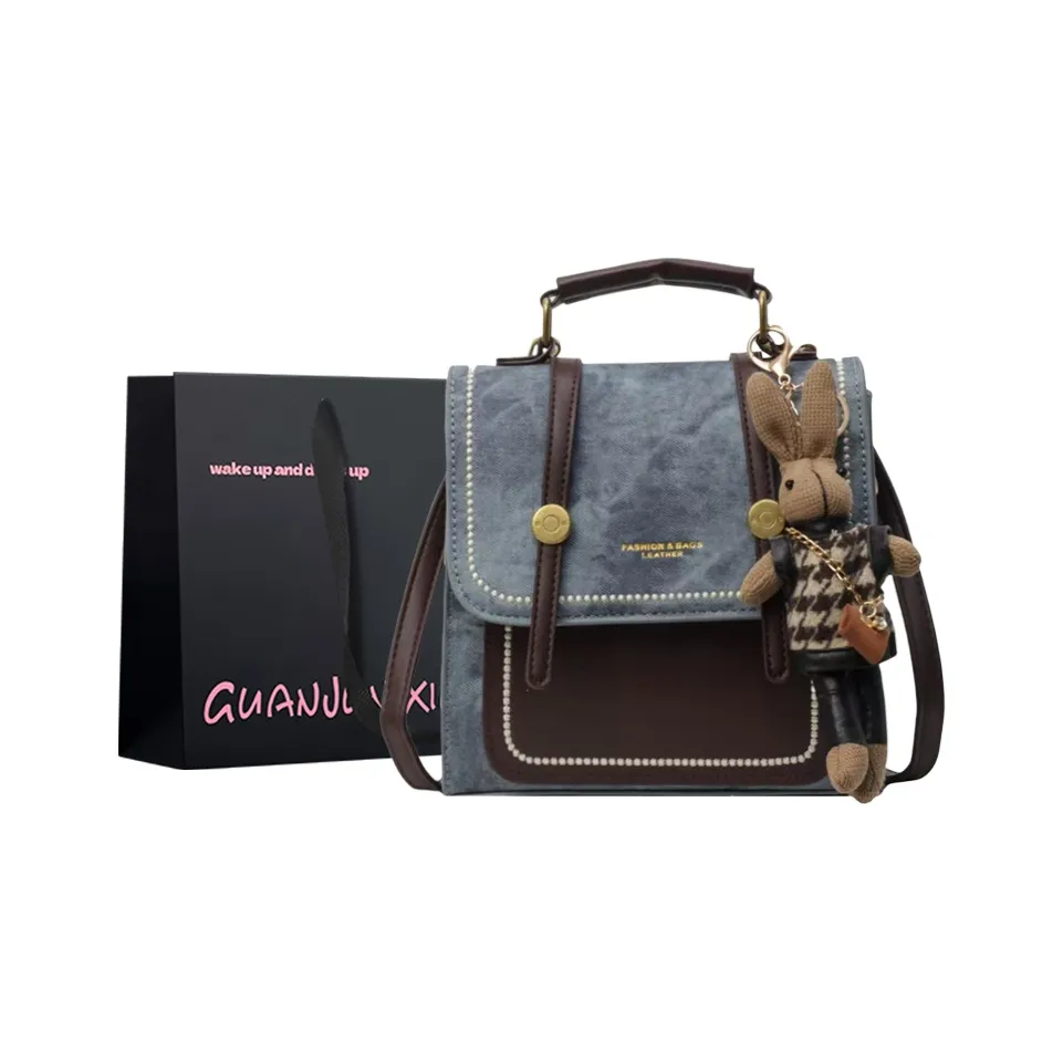 Champion Cub ПВХ Кожа Рюкзак Стандартный Женский Джинсовый Синий Темный Чай Розовый Экрю