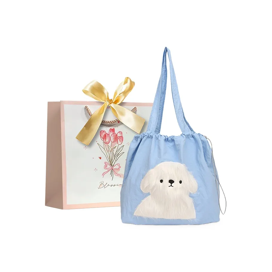 Champion Cub Промытый Ткань KIDS Сумка Обычный Детская Линия Собака Вест-хайленд Лев Собака Маленький Ягненок Розовый