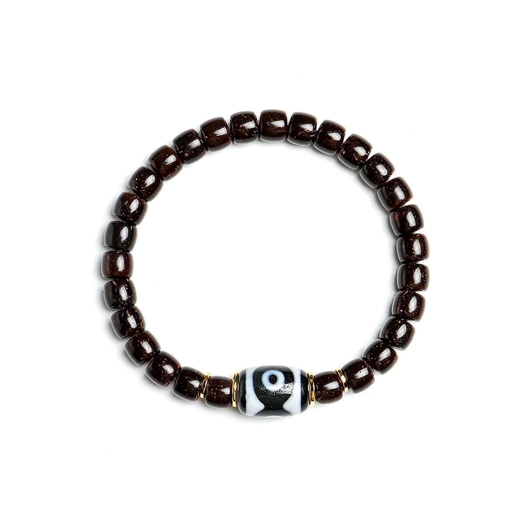 MUSHENGYUAN Coconut Shell Beads Bracelets Men's