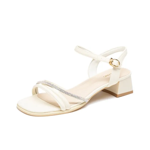 AOKANG One Ремешок Сандалии Женские Белые