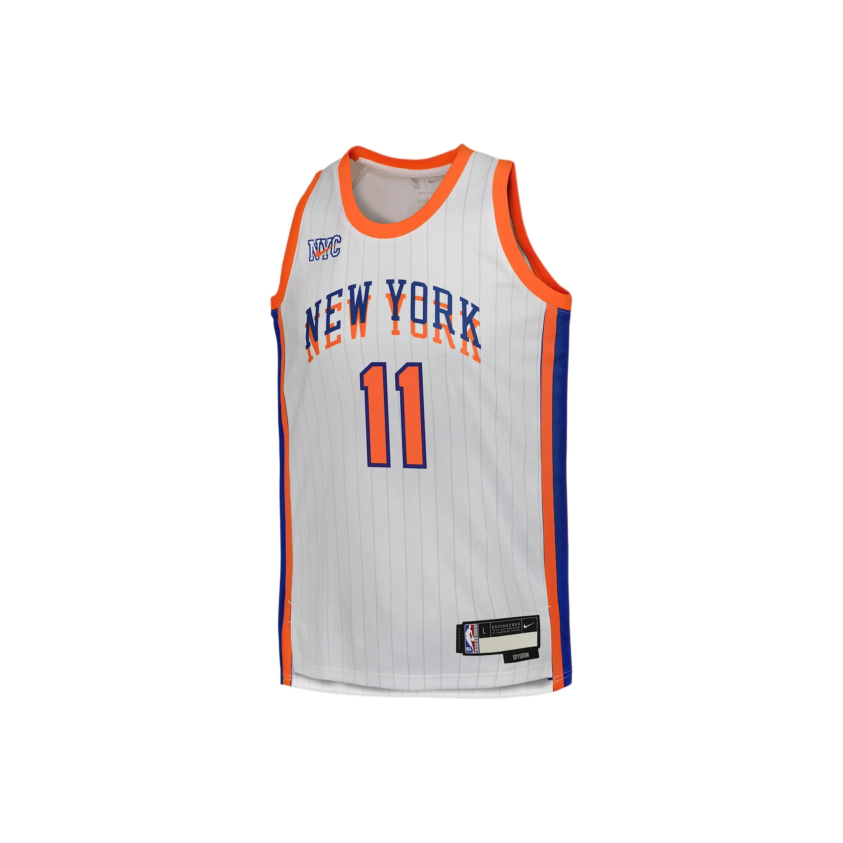Nike x NBA Майка Dri-Fit New York Knicks FW24 Белая Подростки
