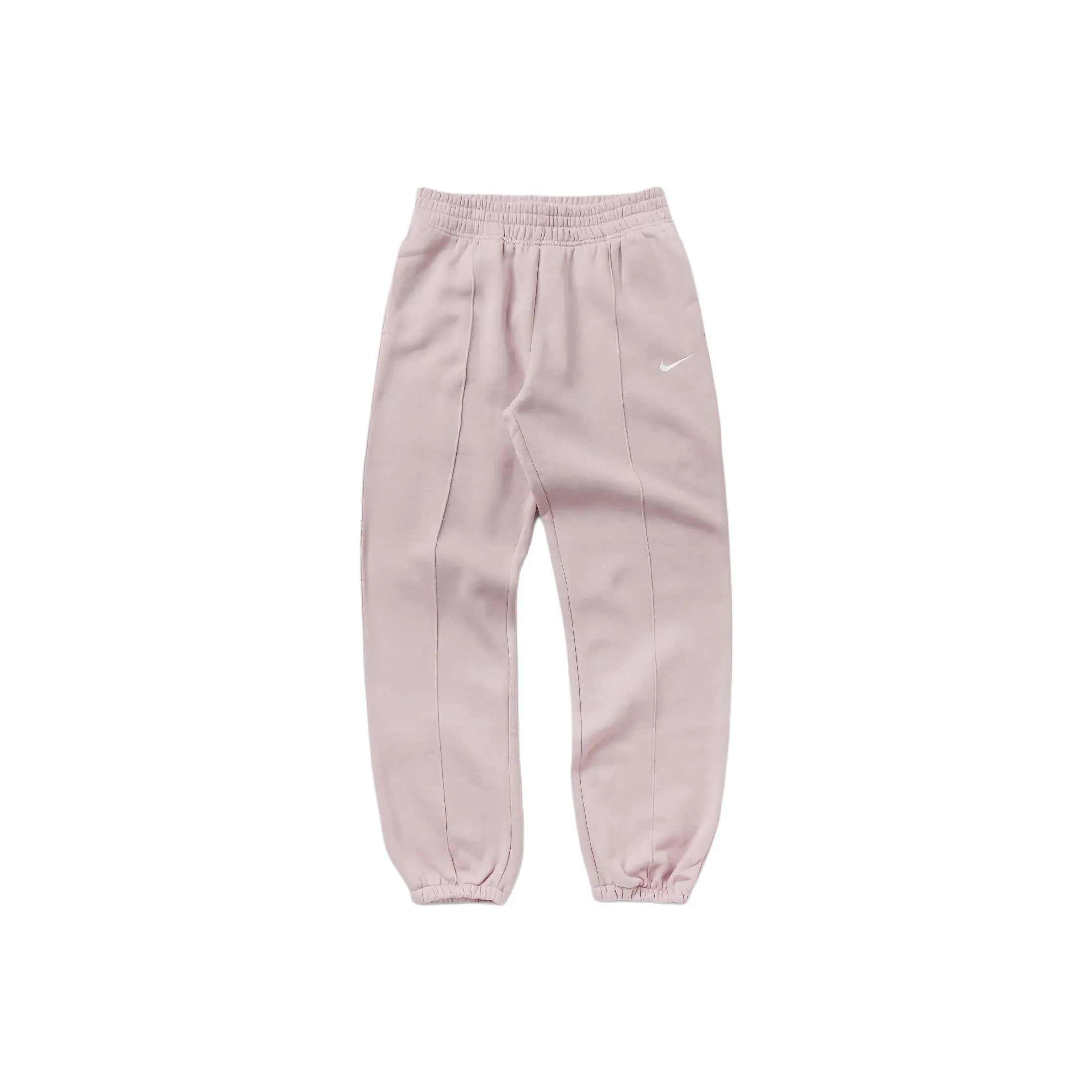 Nike SS25 WMNS Essential Fleece Casual Pants Women's Champagne White Найк SS25 WMNS Essential Флис Повседневные Брюки Женские Шампань Белый