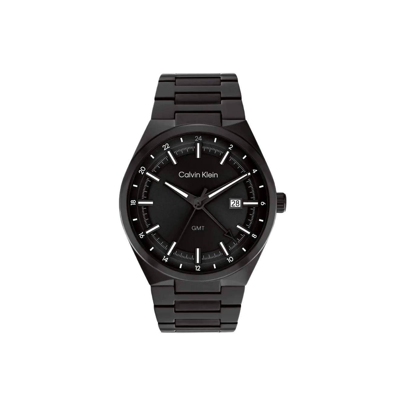 CALVIN KLEIN Мужские наручные часы кварцевый механизм черный циферблат