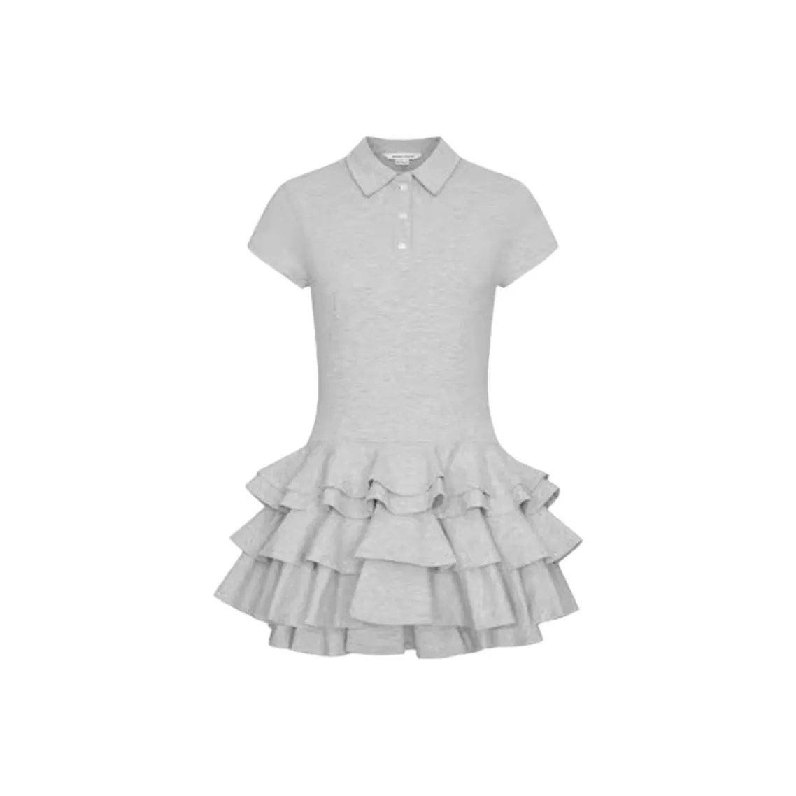 URBAN REVIVO Короткое платье с короткими рукавами женское