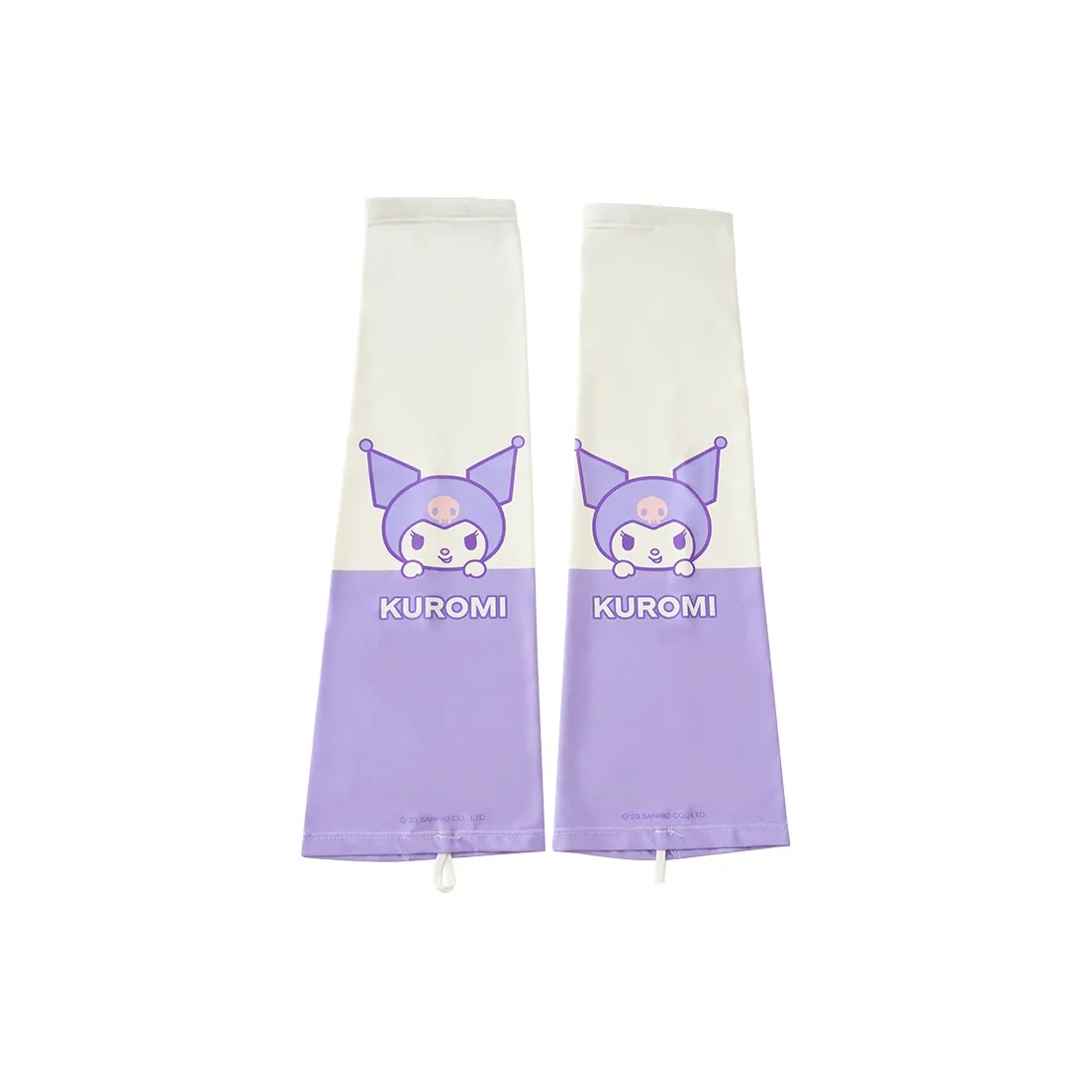 Sanrio Kuromi My Melody Полиэстер Защита от солнца Нарукавники Женские