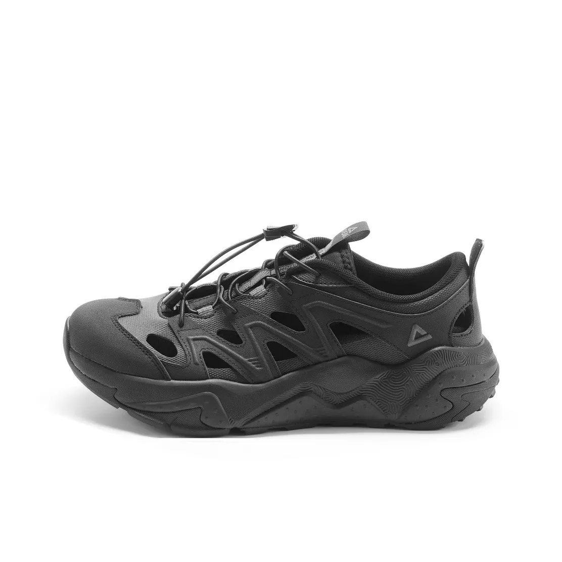 PEAK Taiji Boundless Casual Versatile Fashion All Black Warrior Sabo Men's Pure Black