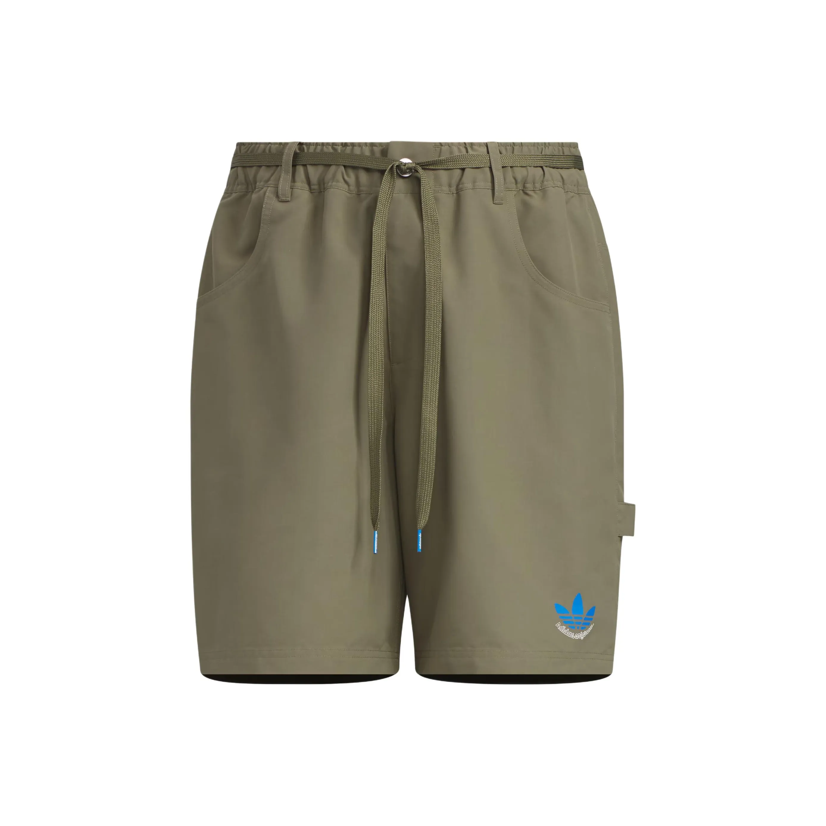 Adidas Originals CITY SKATE Спортивные шорты Мужские Слоистые Оливково-зеленые