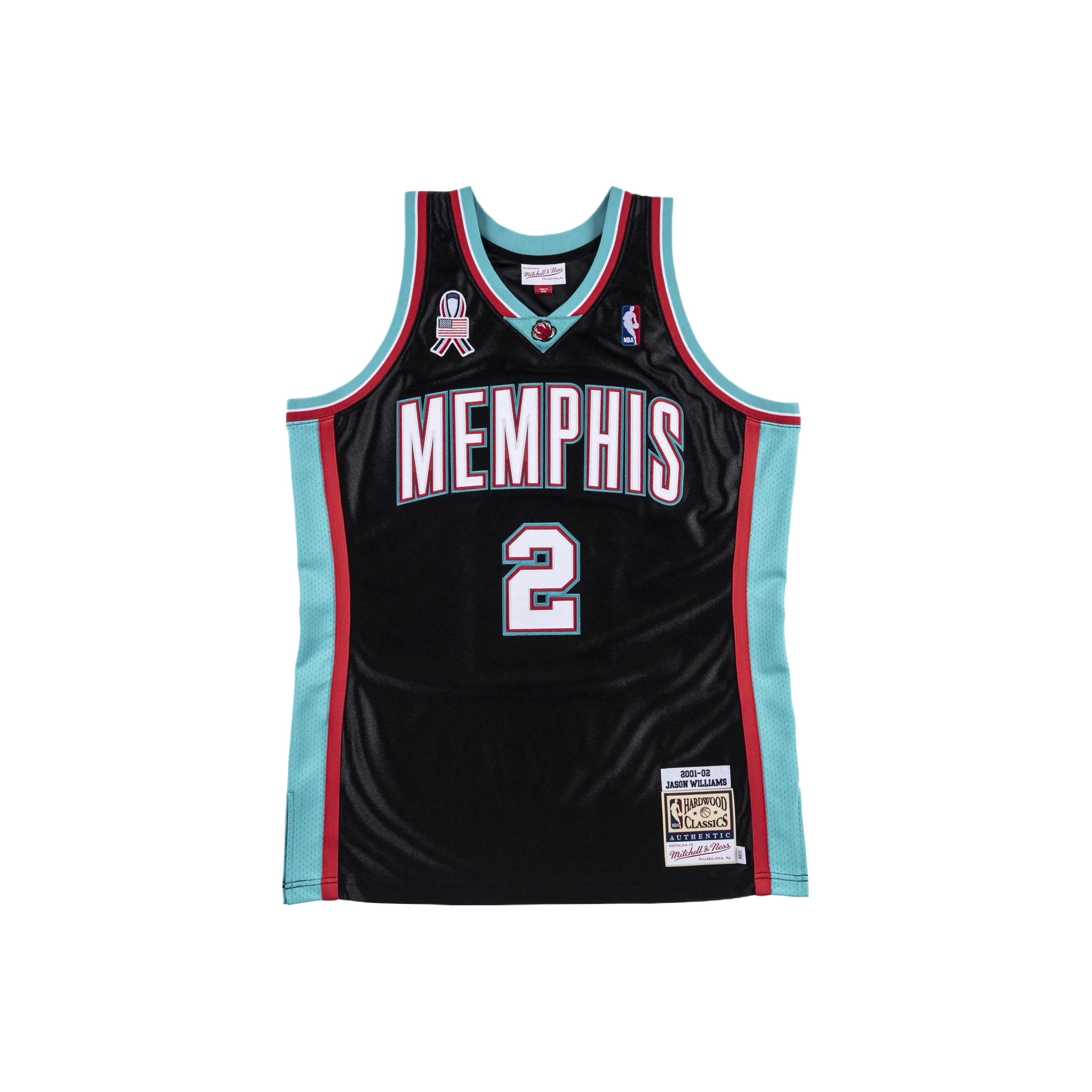 Mitchell & Ness 'NBA Memphis Grizzlies 01 02 Jason Williams' Basketball Jersey