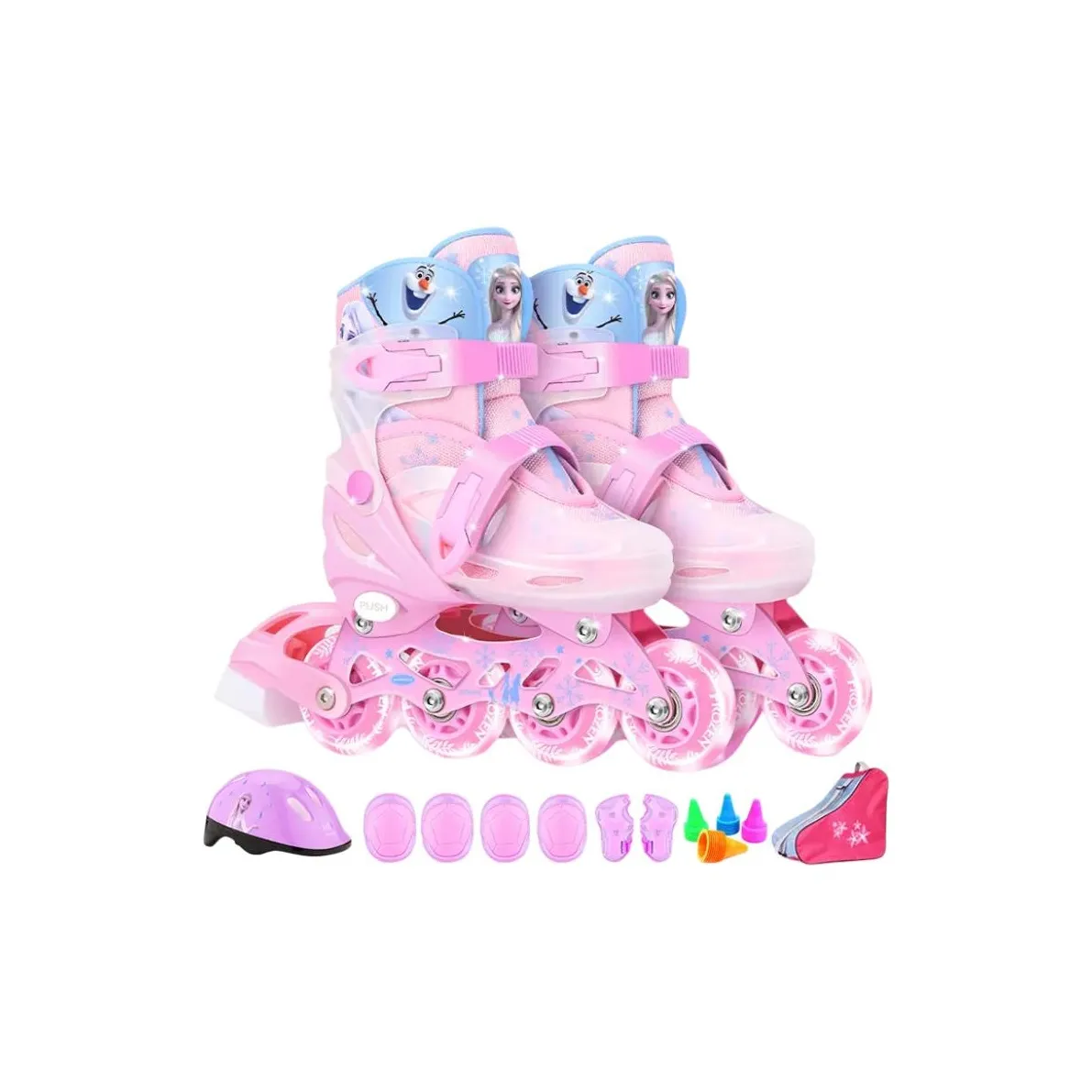 MESUCA x Disney Inline Skates PVC Shoe Shell Training Kids'