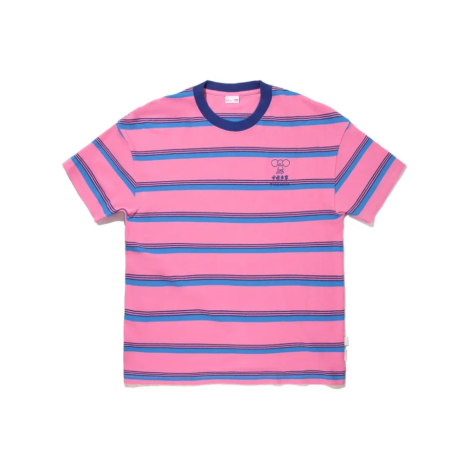 Подкладка x TAKASHA LIANMINGKUAN T-рубашка унисекс красные полосы