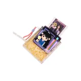 둥근 얼굴 + Polaroid 퍼플 버전 + 포장