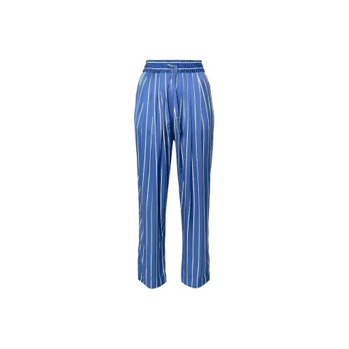 Semicouture Синие Женские Повседневные Брюки