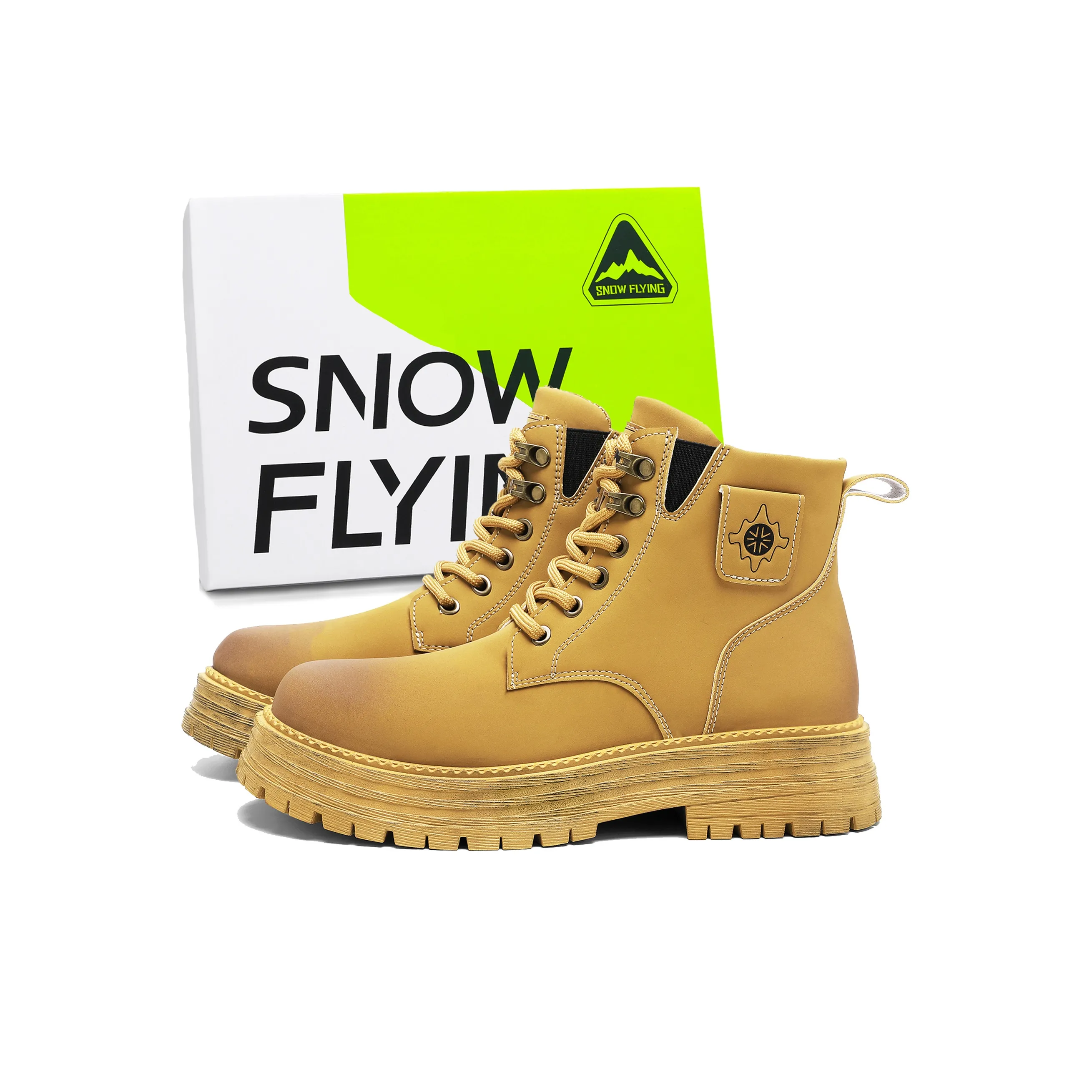 SNOW FLYING Зимняя коллекция тактических ботинок Crew Martin Boot Мужской