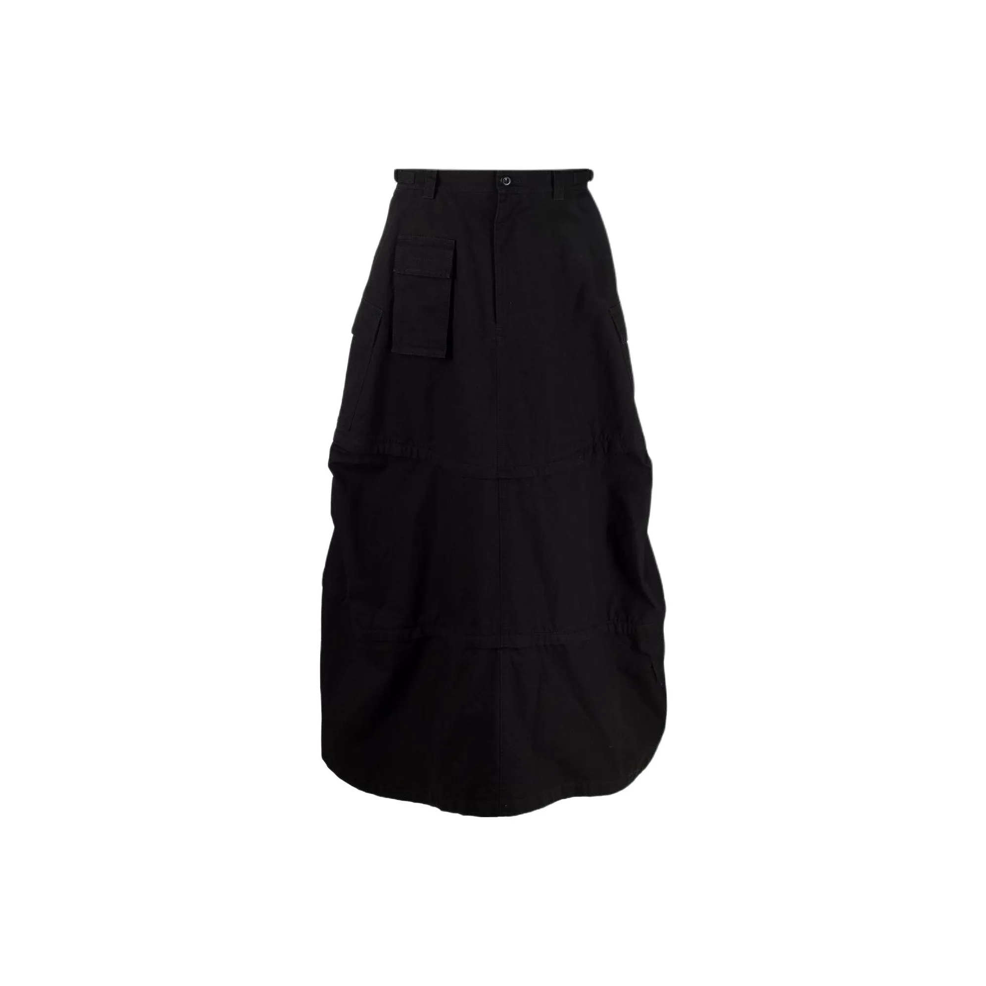 Balenciaga SS22 Casual Long Skirt Women's Black