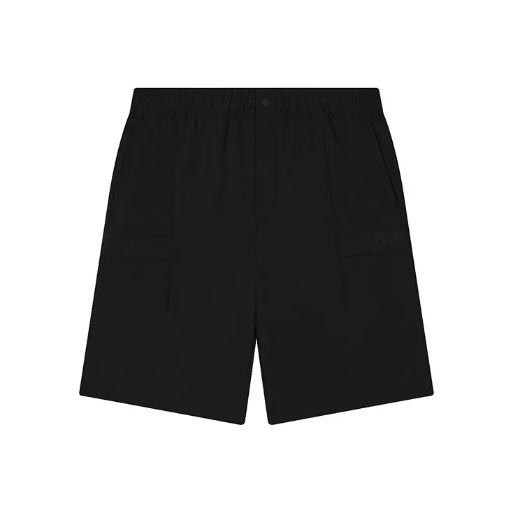 FILA MILANO Collection Повседневные шорты Мужские Глубокий черный