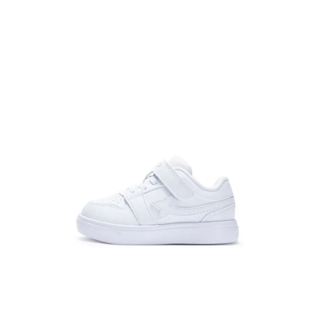 XTEP противоскользящие низкие топы обувь для малышей новые белые для новорожденных и малышей