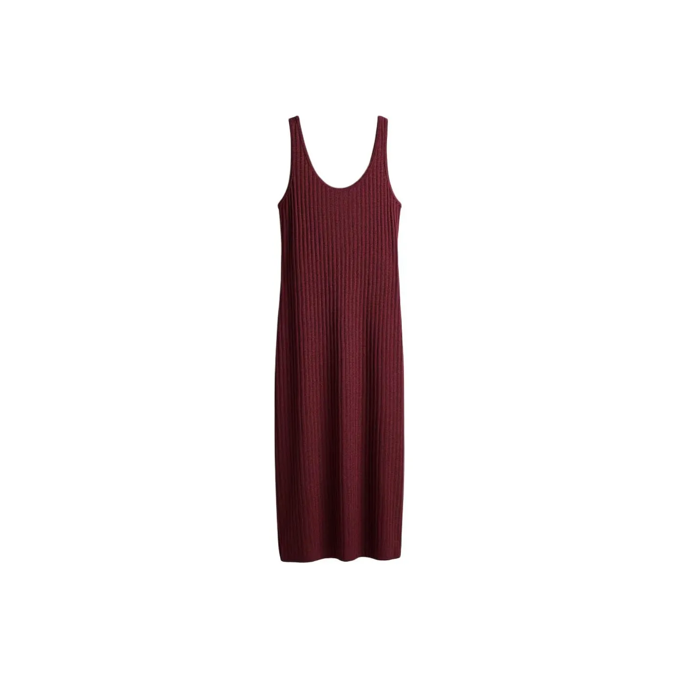 H&M Sleeveless Dresses Women's Burgundy