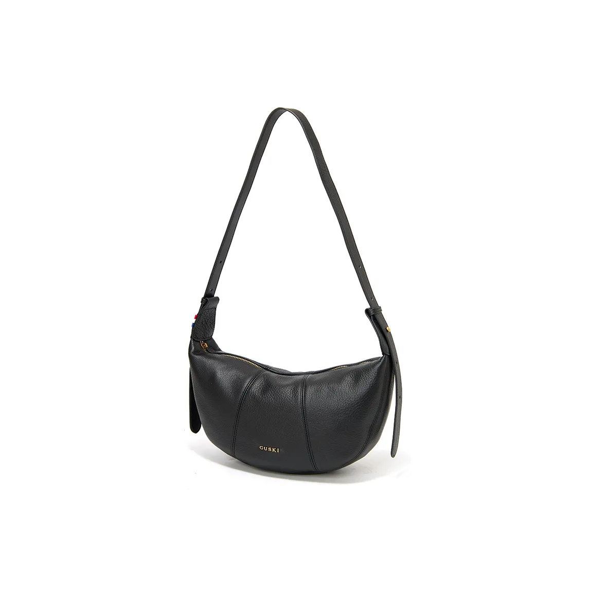 GUSKI Top Grain Cow Leather Shoulder Bag, Crossbody Bag Women's Multicolor