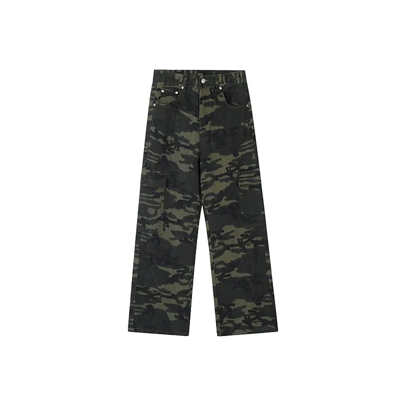 A Chock Камуфляж Унисекс Джинсы