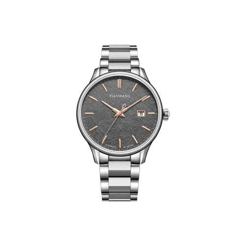 TIAN WANG Механический Movement Мужские Kunlun Часы 42mm*42mm*11mm Серый