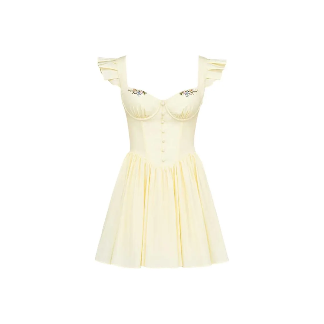 HOUSE OF CB SS25 SISI Короткий рукав Платье Женское