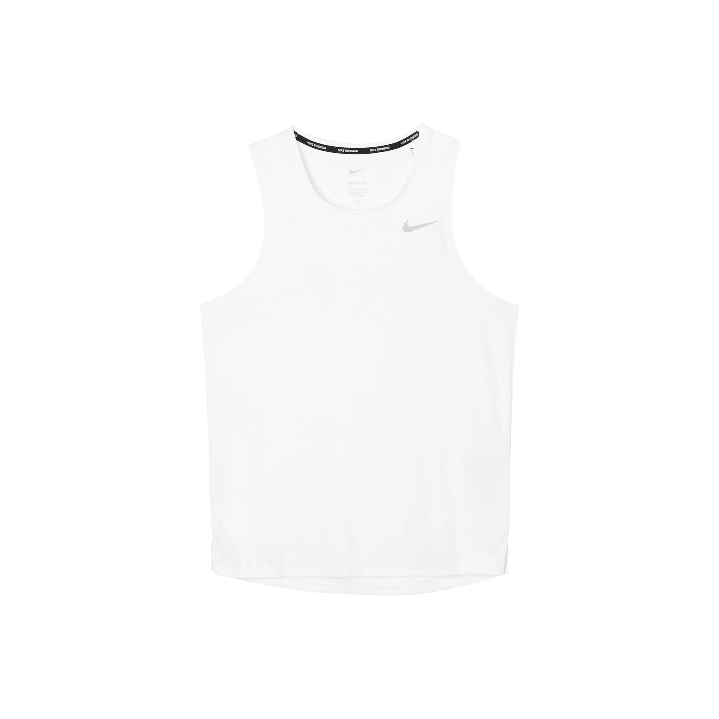 nike Dri Fit Бег Майка Мужская Белая