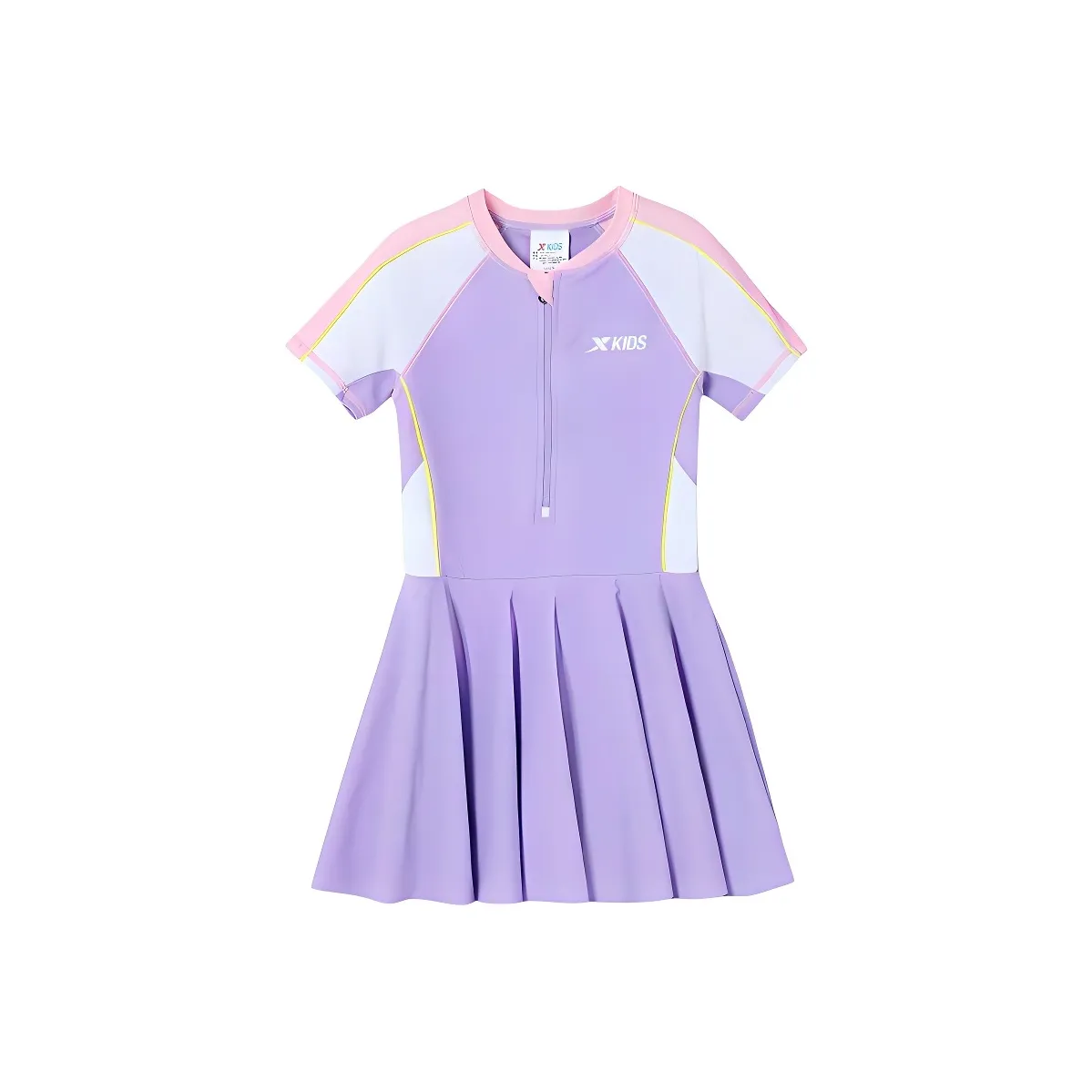 XTEP Детский купальник розово-фиолетовый для малышей