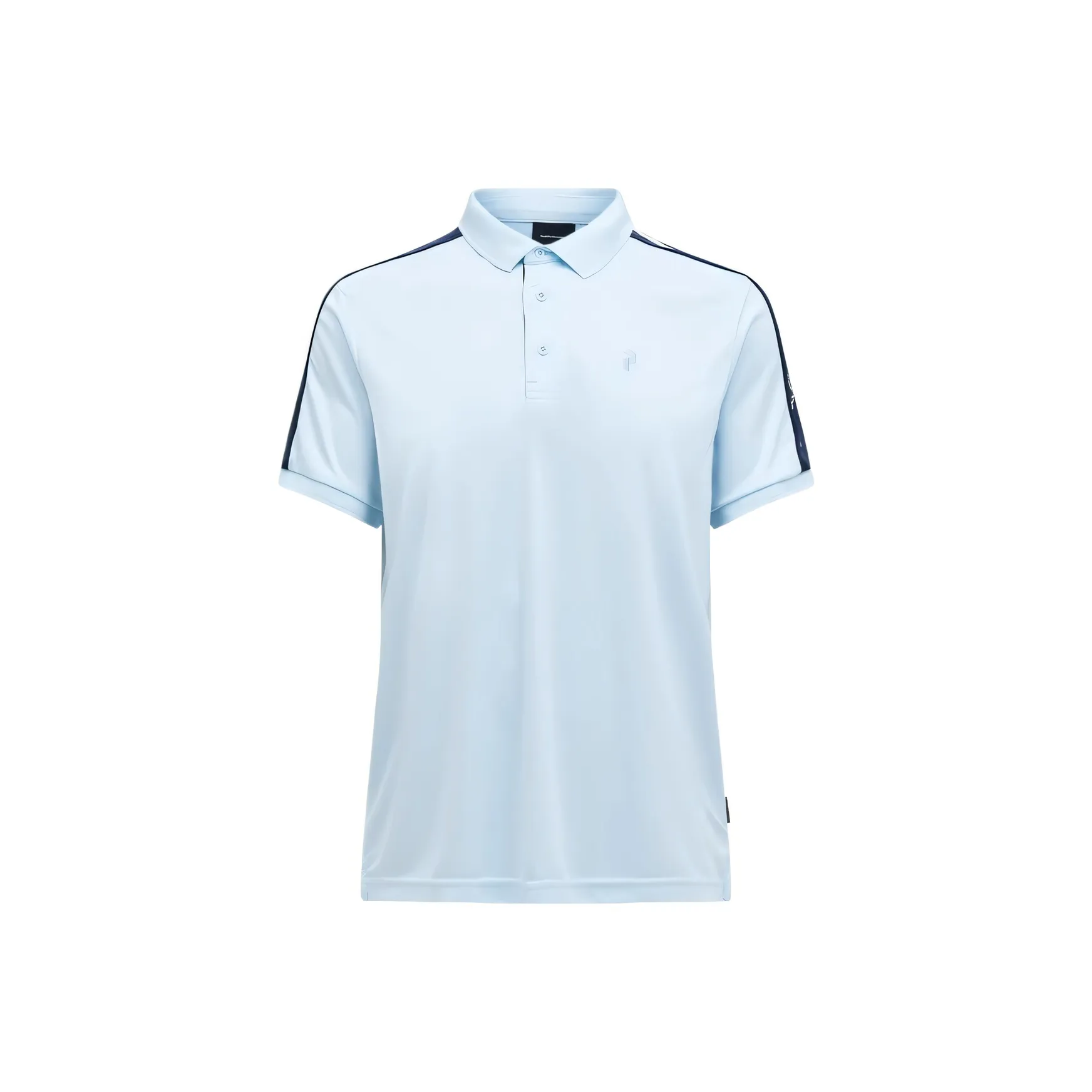 PEAK PERFORMANCE Polo Shirt Men's Misty Blue/Misty Red Shadow Blue