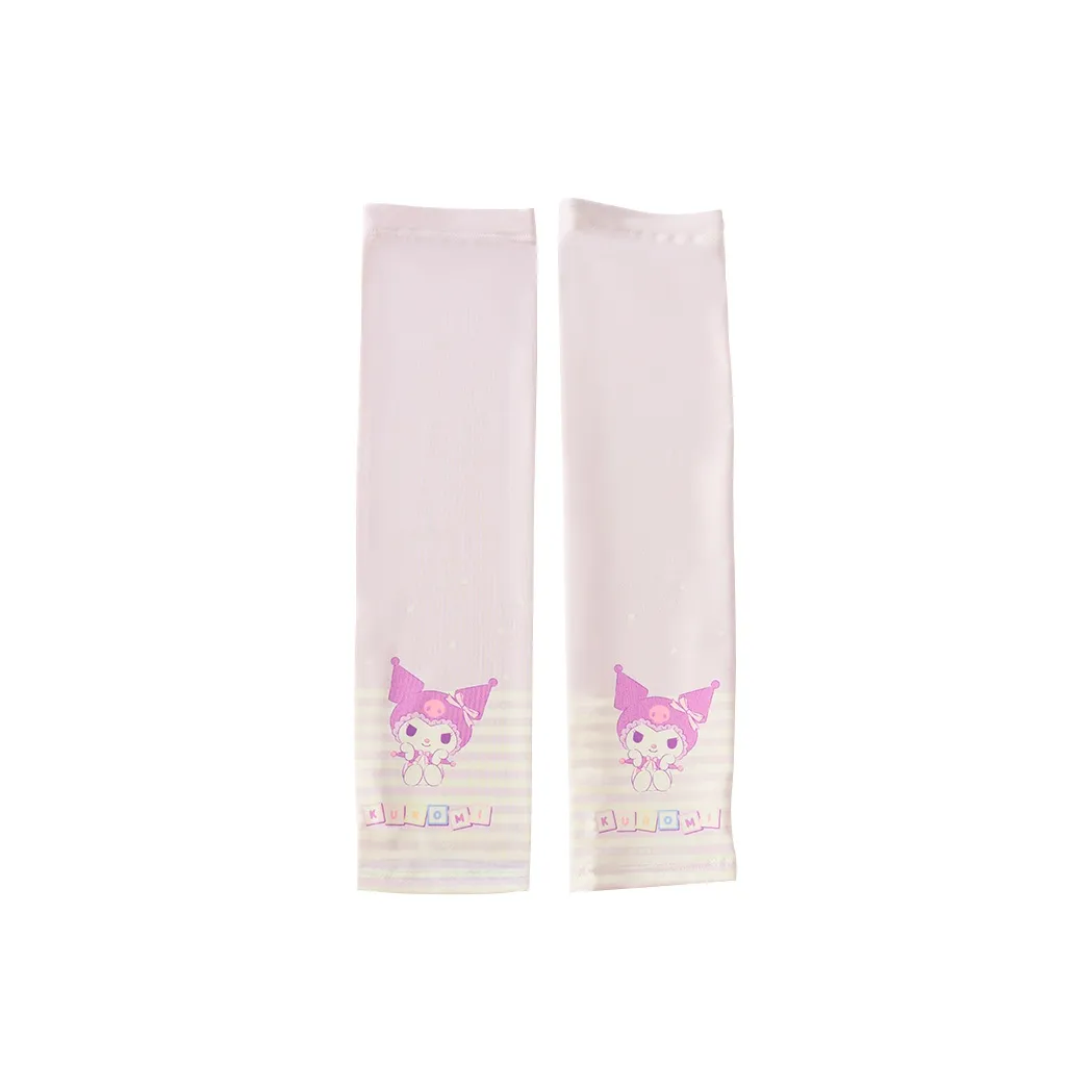 Санрио Kuromi My Melody Полиэстер Нарукавники с защитой от солнца Женские