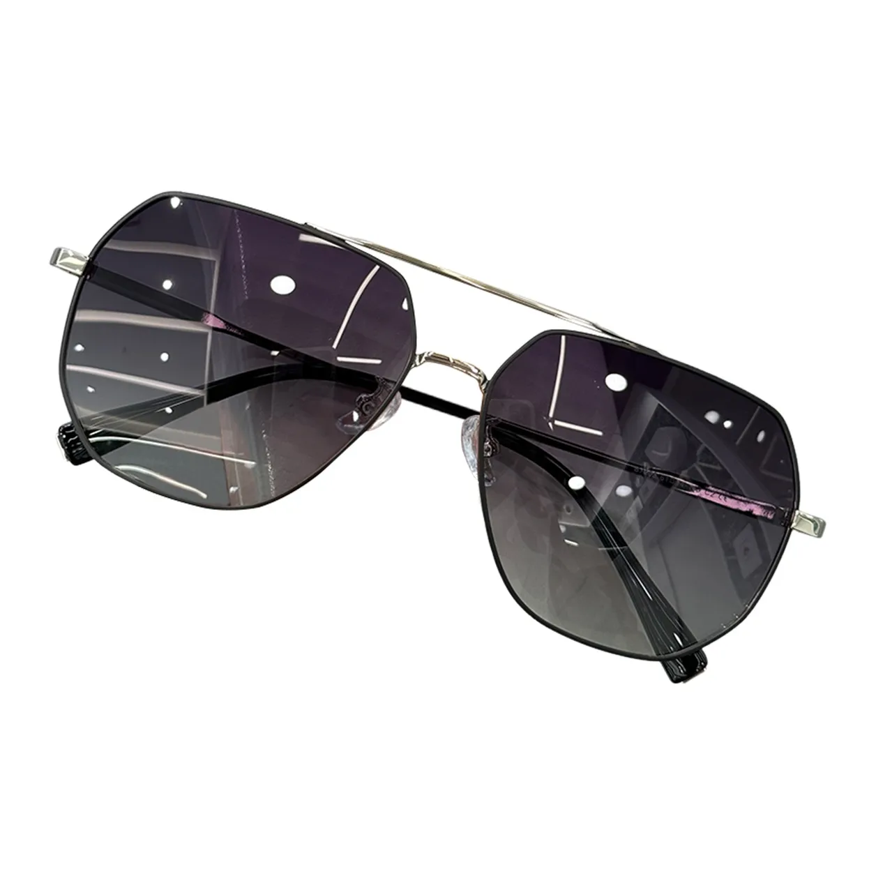 Youyoulan Металл Aviator Солнцезащитные очки Унисекс