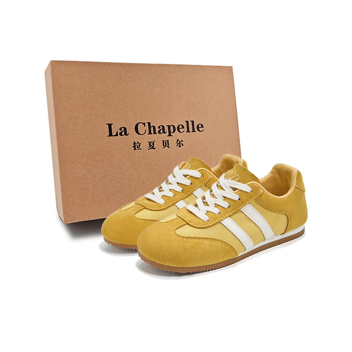 La Chapelle Немецкие армейские кроссовки Low Топ Лимон Женские