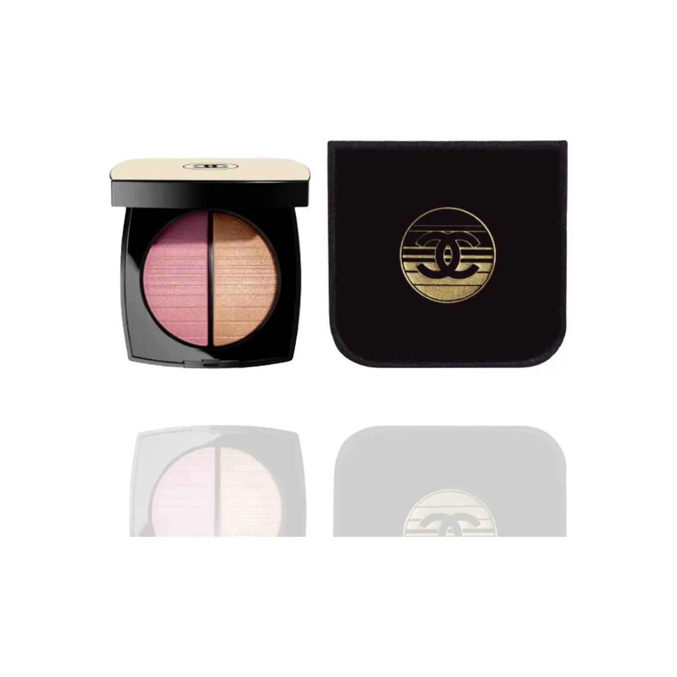 CHANEL Beige Fashion Хайлайтер Румяна Палетка Длинное Сияние Осветляющий Тон Кожи Прозрачный 6,4G