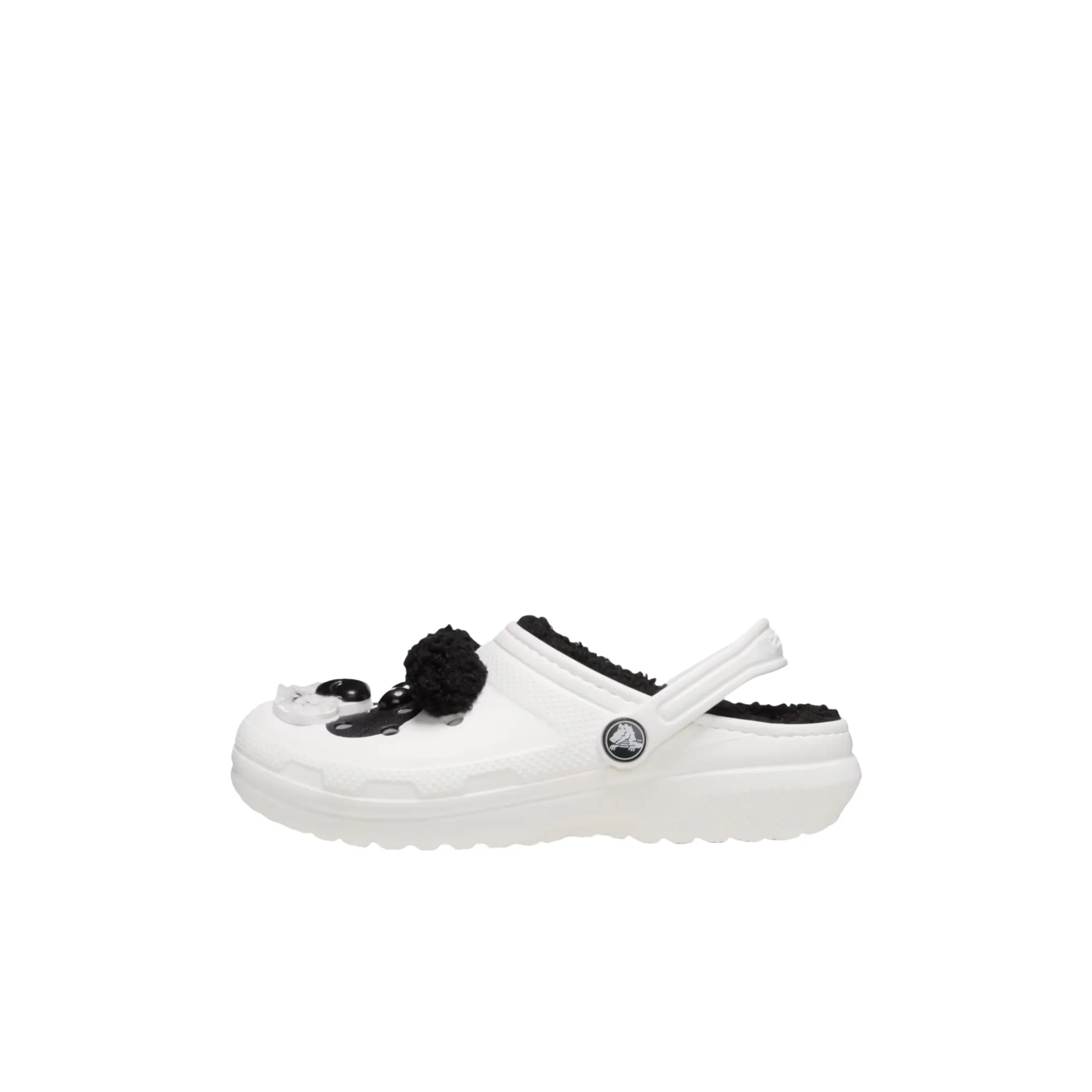 Crocs Anatomical Slip-Resistant Abrasion-Resistant Low Top Children's Sandals Black White Children's