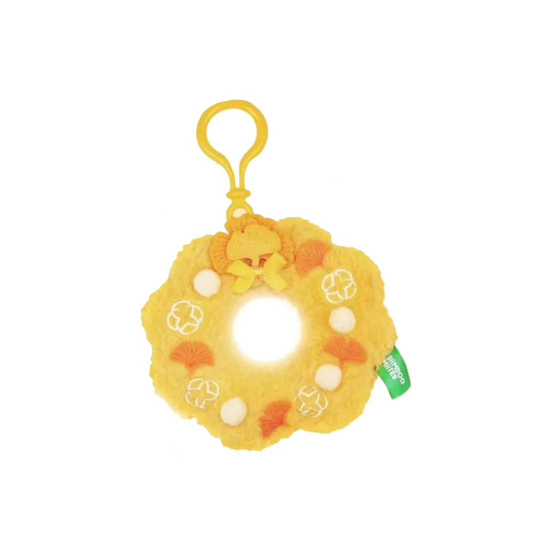 BAMBOO MATES Золотой Лист Серебряный Фрукты Гинкго Вечный Венок Куклы Плюшевый Подвеска 10 см Рекомендуемый рост