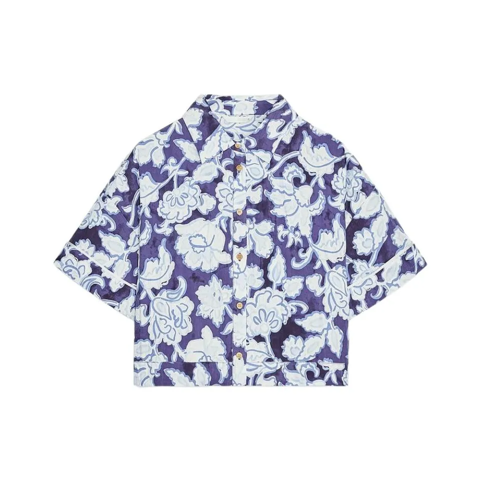 ZARA Shirts Women's Blue/White
