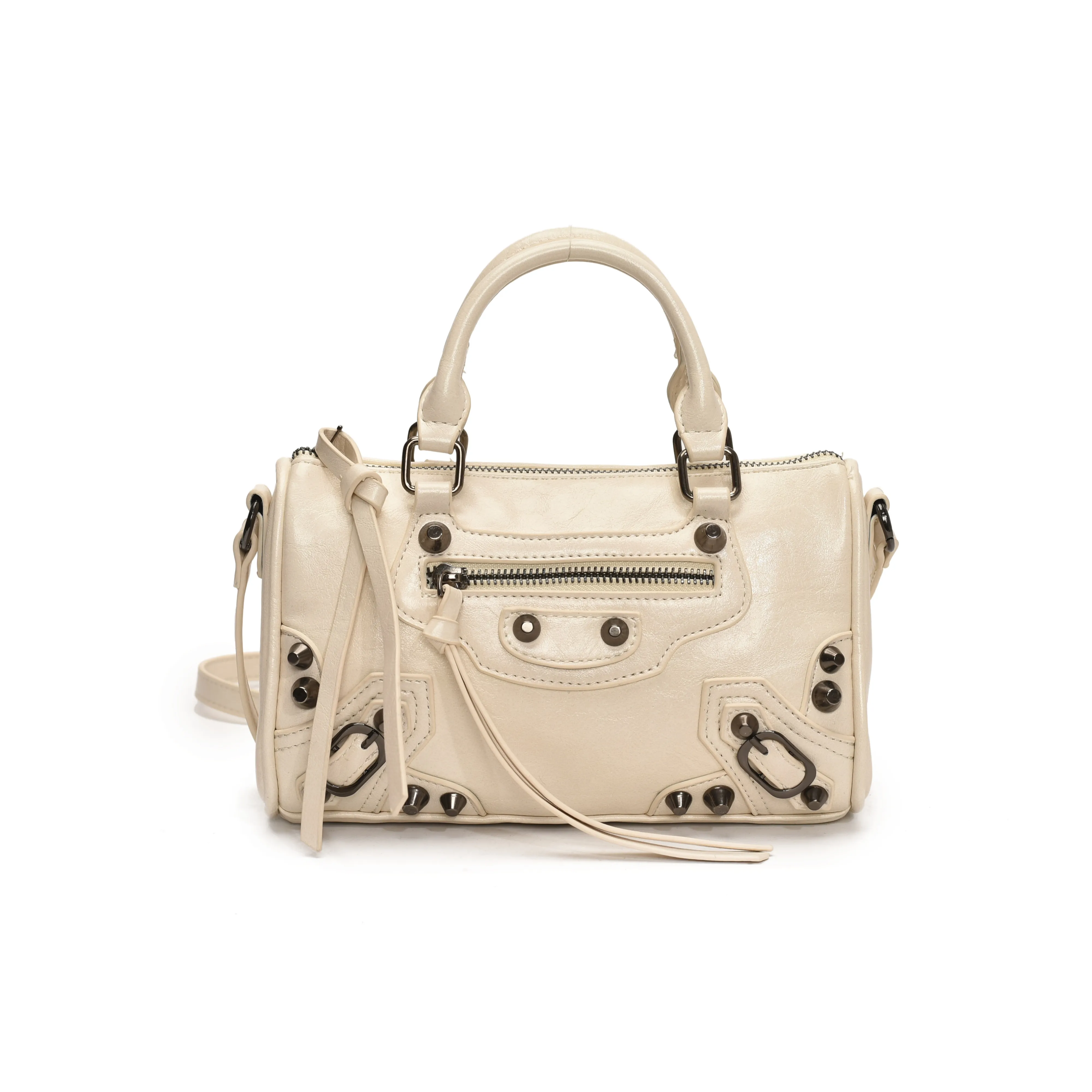 RIVMIND ПУ (полиуретан) Сумка Женская Белая Черная Желтая Синяя