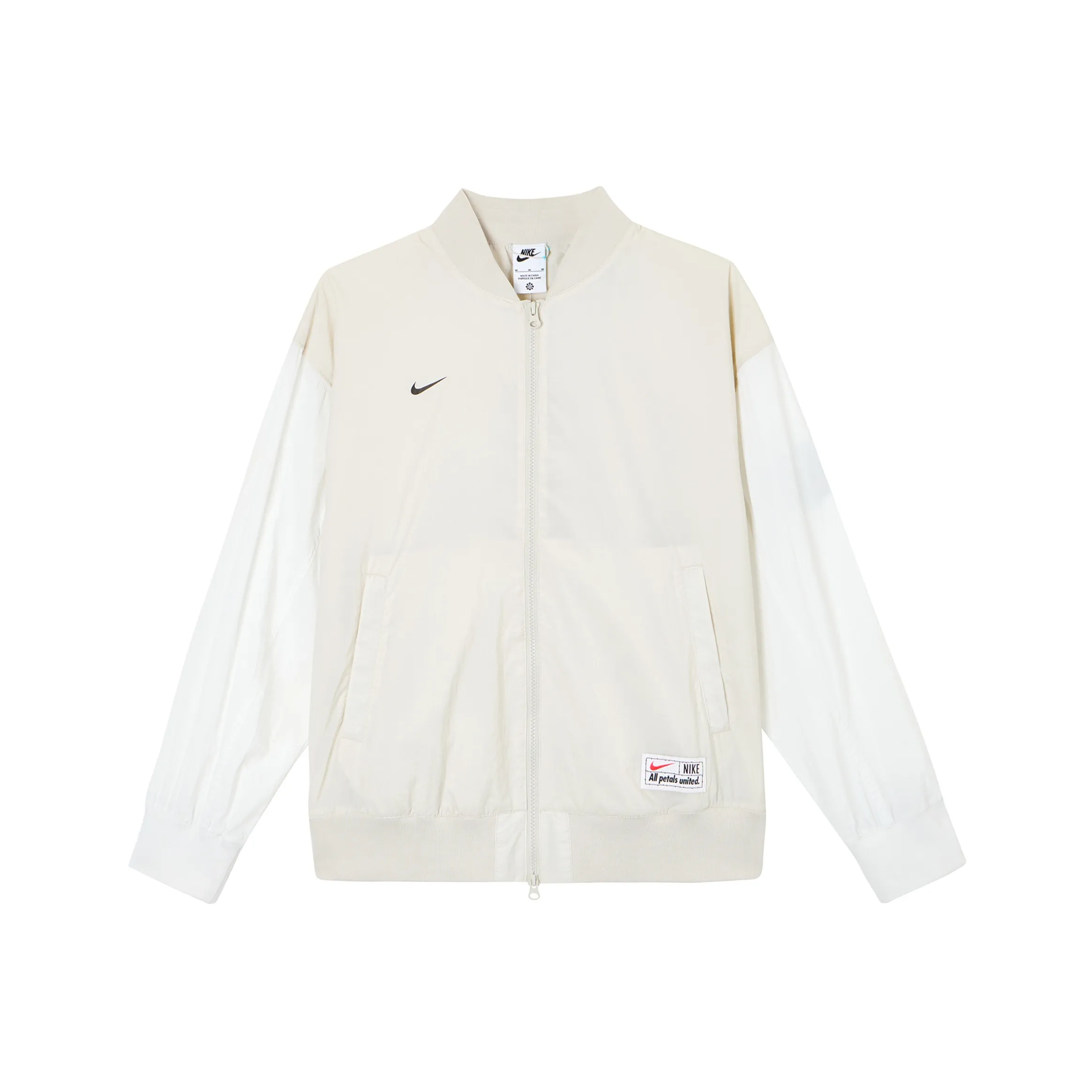 NIKE Сливочный Женские Куртки