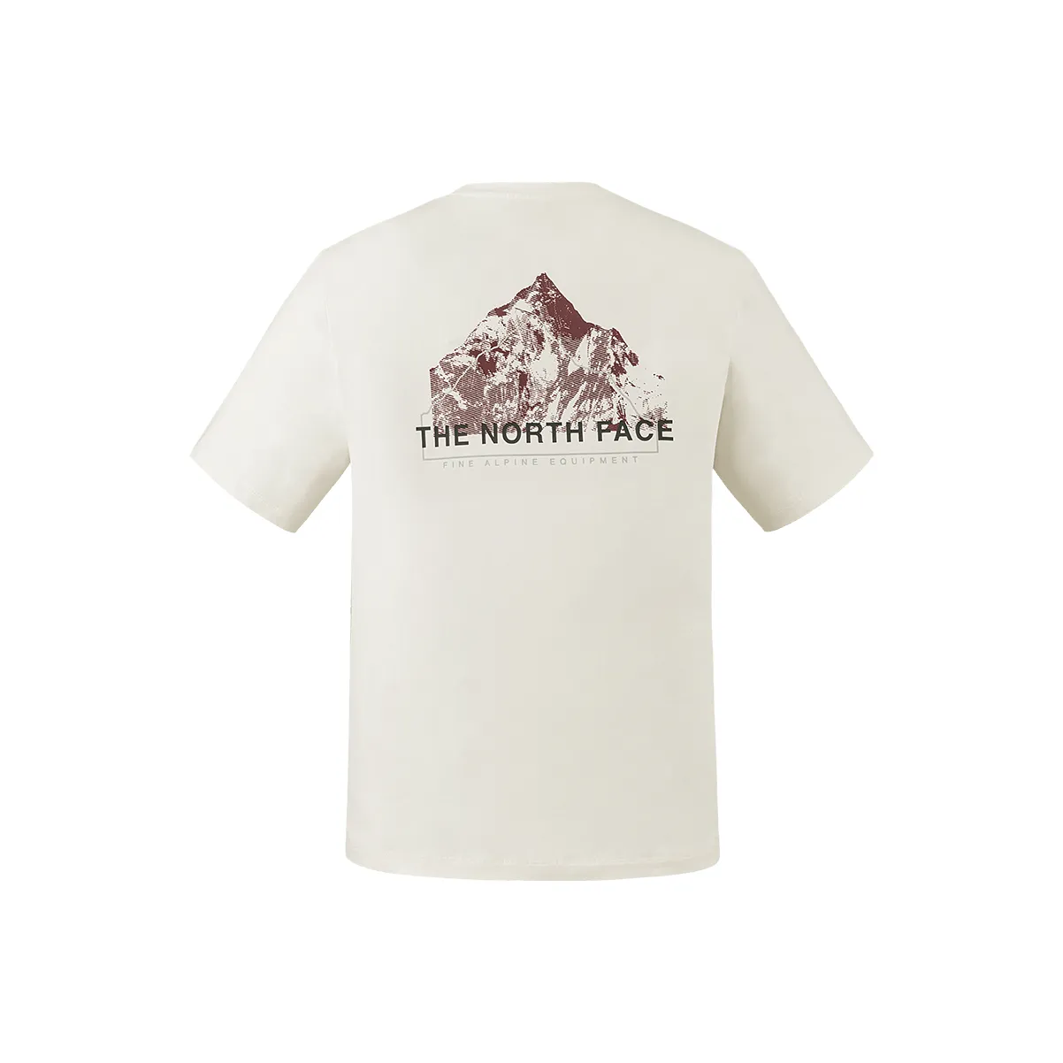 THE NORTH FACE SS25 T-Shirt Мужской QLI Дюнный Белый