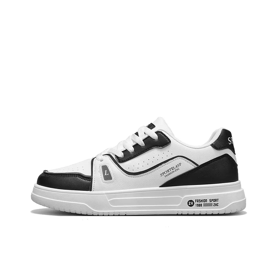 Ncmt Slip Resistant, Abrasion Resistant, Lightweight, Supportive, Moisture Wicking Low Top Skateboard polished shoes Men's