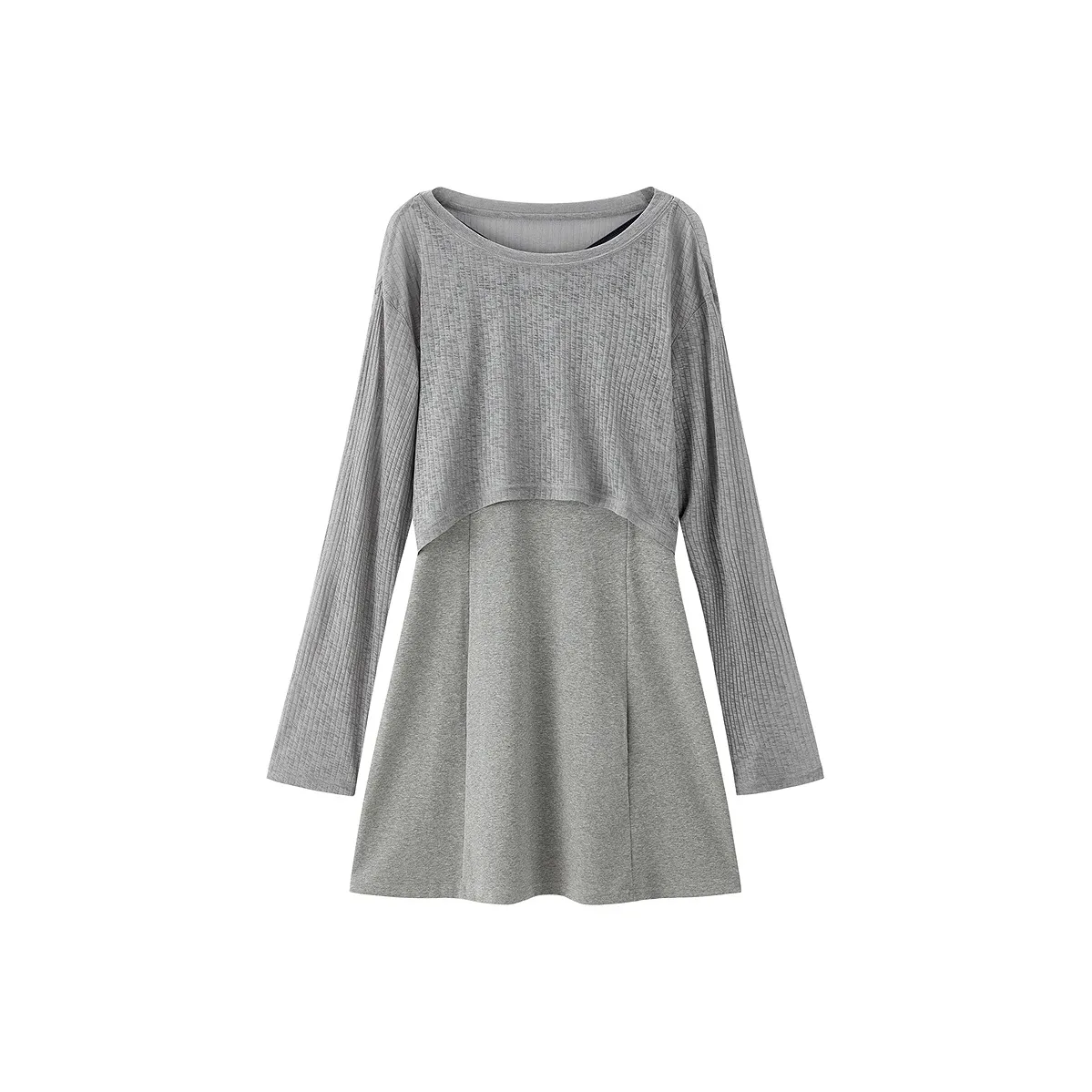 LEDIN Серебряный Свеча Серый Женские Комплекты с юбкой