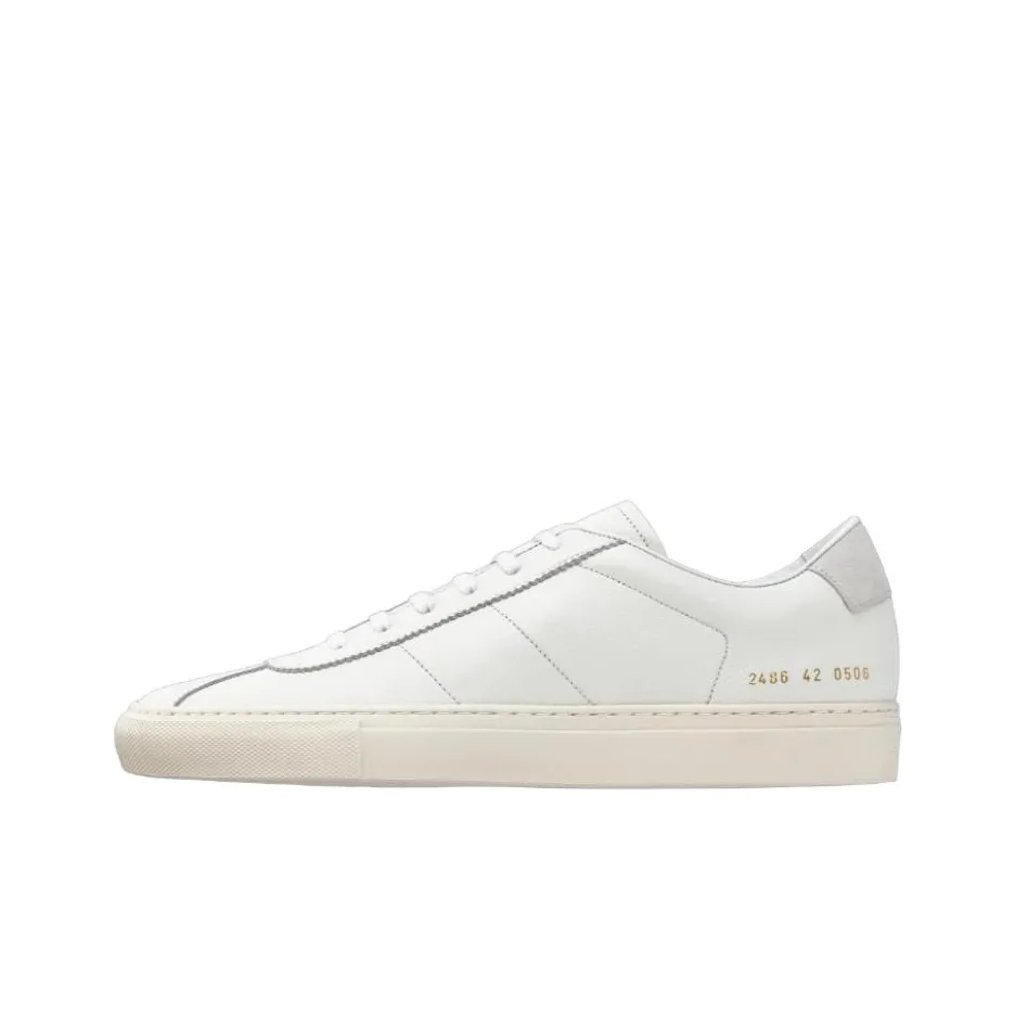 COMMON PROJECTS Tennis Classic Low top Skateboard Shoes Men's White