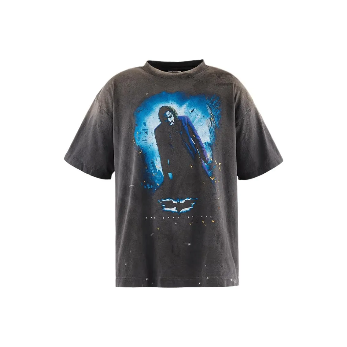 SAINT Mxxxxx The Dark Knight Collaboration SS25 T-Shirt Унисекс