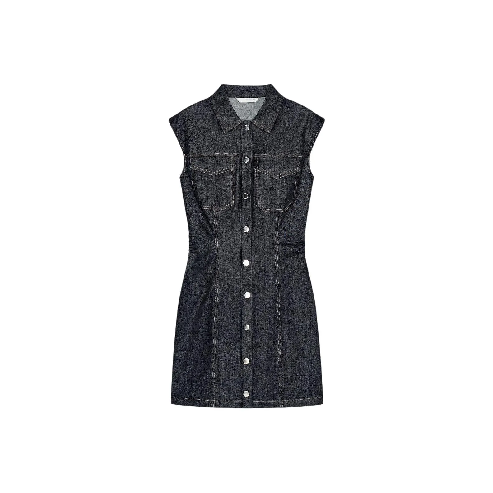 ZARA Sleeveless Dresses Women's Blue