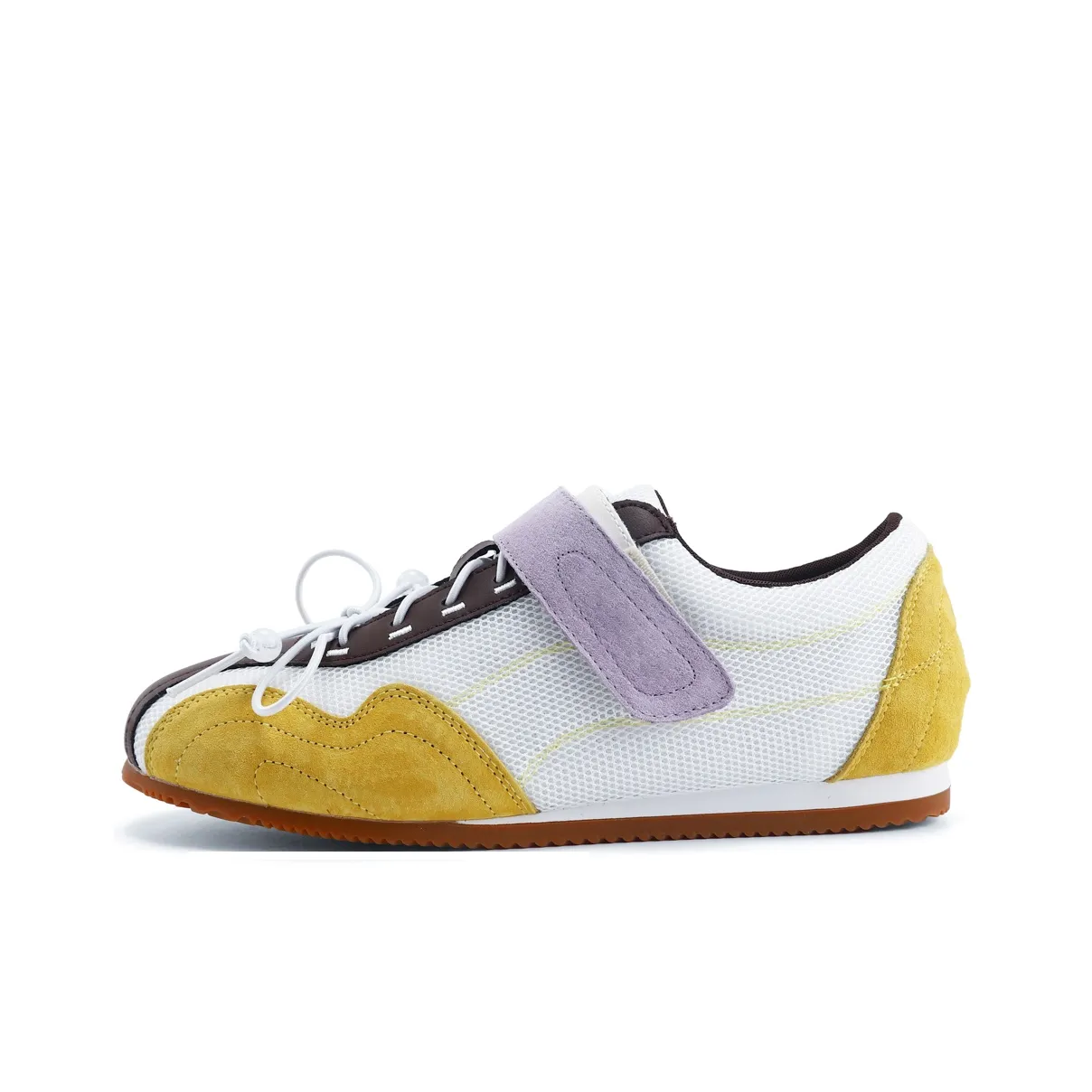 DHARRY Ink Color Cloud Ribbon Low Top Casual Women's
