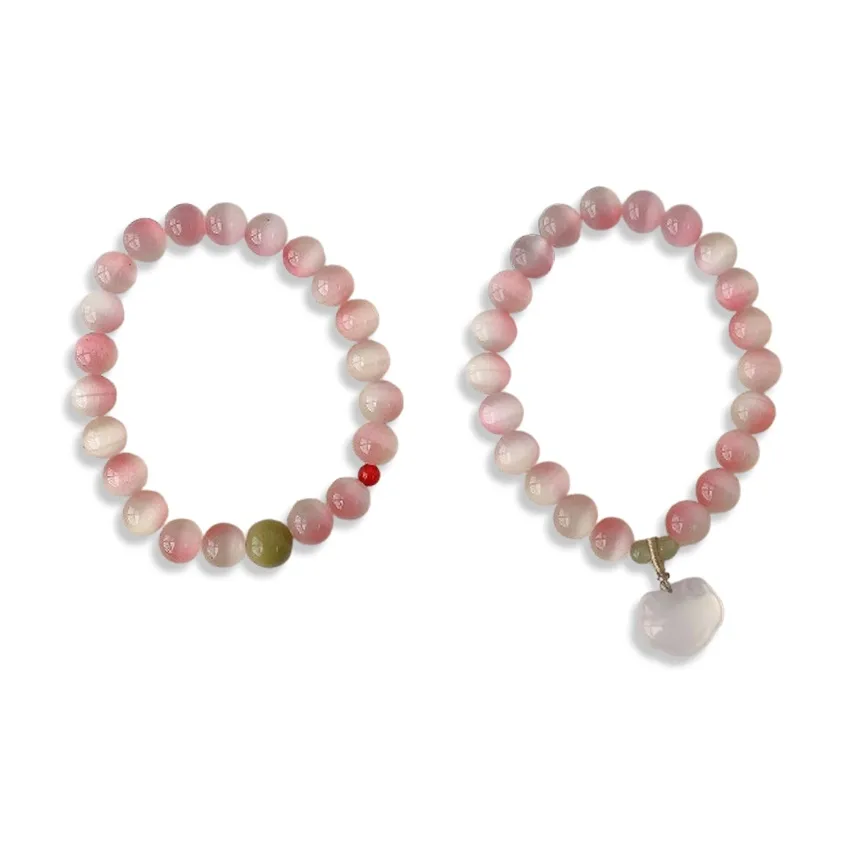 LuluCanaan Glass cat Cool Eye Bracelets Women's