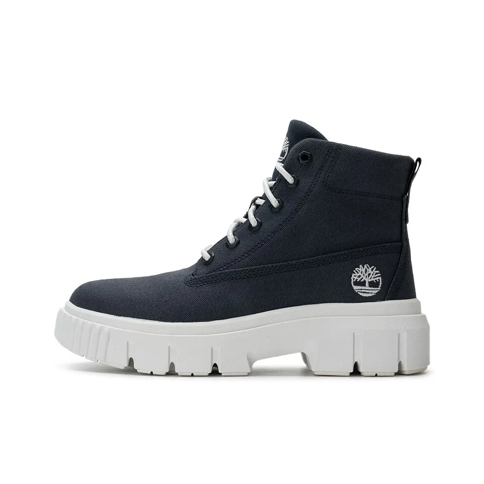 Timberland Greyfield Slip Resistant Abrasion Resistant High Top Походная обувь Женская Черный Белый