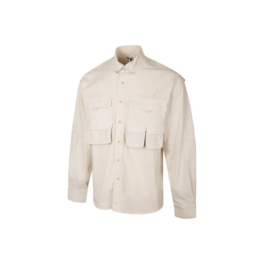 Nike ACG 'ORB Weaver' Рубашка Мужская Призрачный Серый Белый Светлый Земляной Коричневый Гора Белый