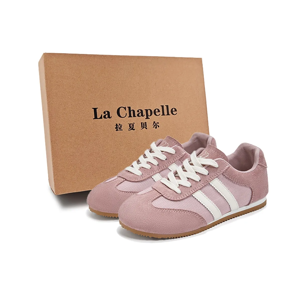 La Chapelle Casual Низкий Топ Вишневый Цветок Розовый Женский