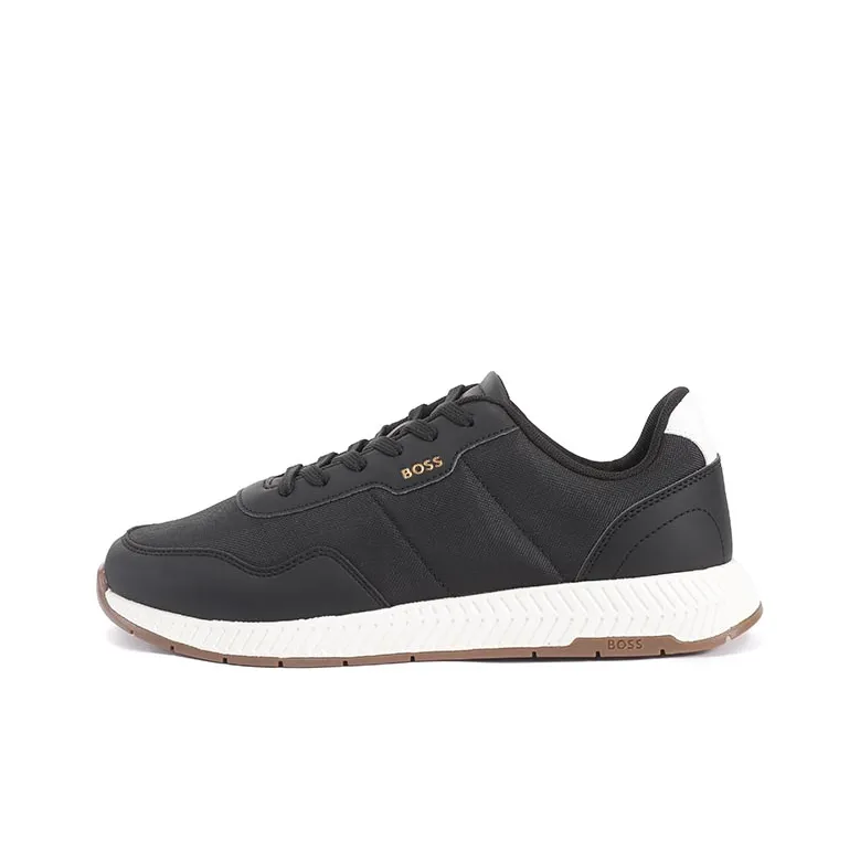 HUGO BOSS Hugo Boss Ttnm Evo Low Top Casual Shoes Men's Black White Tail
